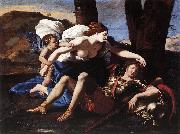 Nicolas Poussin Rinaldo and Armida 1625Oil on canvas Spain oil painting artist